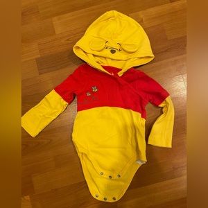 Disney Store Winnie the Pooh Halloween Costume Bodysuit 18-24 months